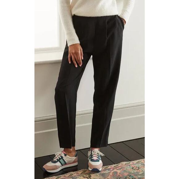 Boden Pants Albemarle Pull On Trousers Black Corpcore Career Capsule Classic - Picture 1 of 10